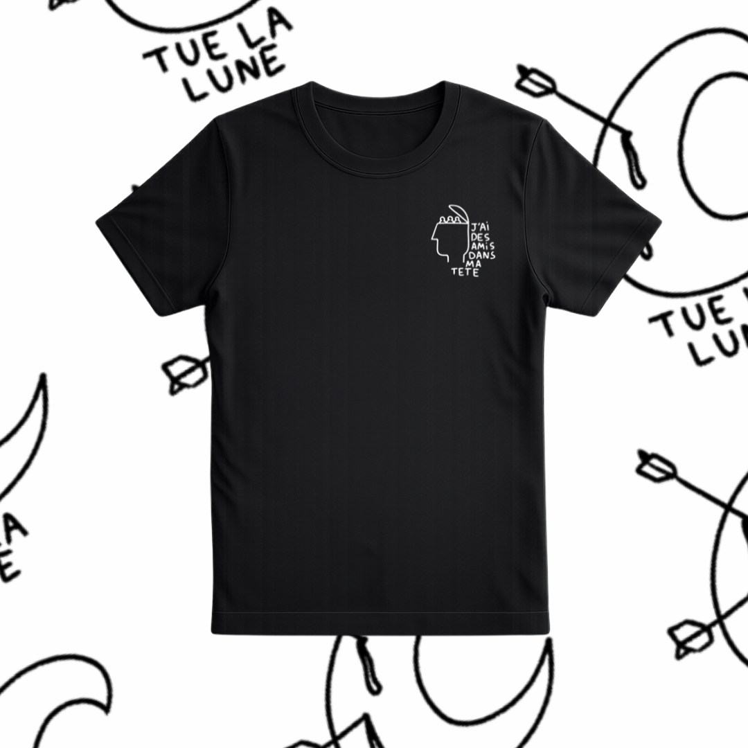 DES AMIS DANS MA TETE T-SHIRT