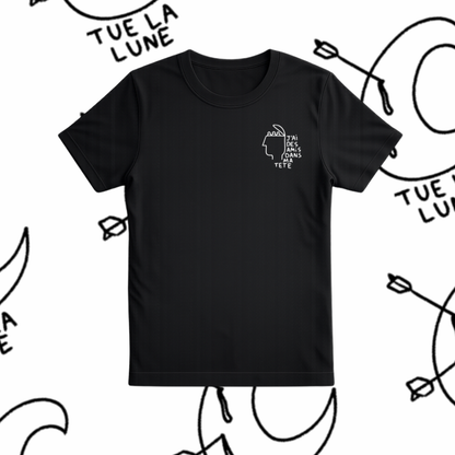 DES AMIS DANS MA TETE T-SHIRT